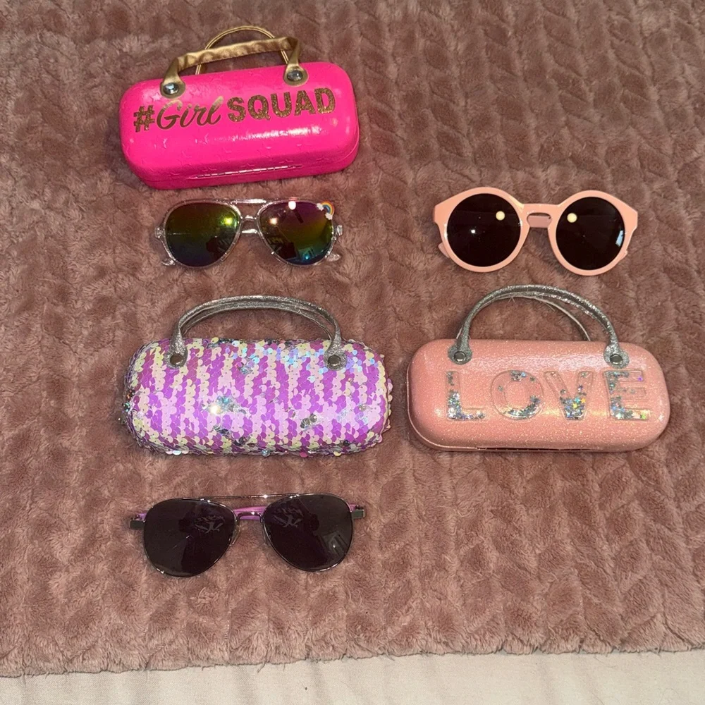 Girls Sunglasses & Cases